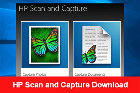 hp scan and capture download